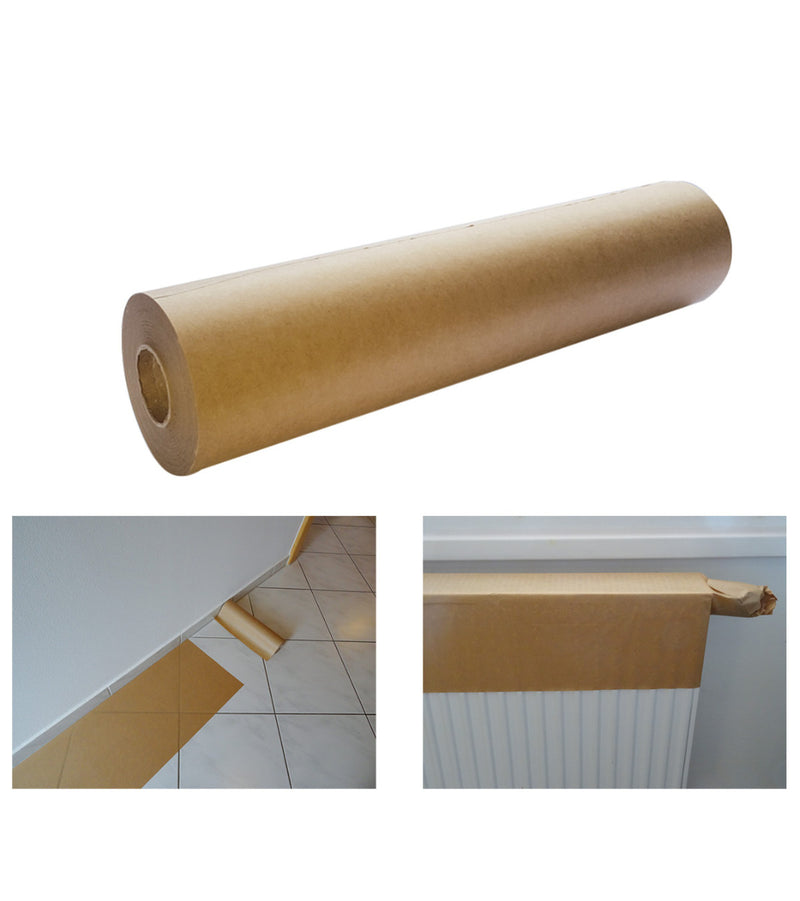 Abdeckpapier, vollflächig selbstklebend