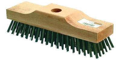 Stahldrahtschrubber, 6-reihig