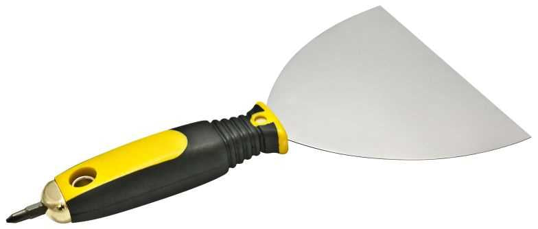 Gipserspachtel mit Bit, rostfrei
