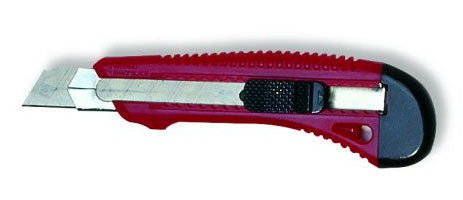 Cuttermesser mit Chromstahlklingenführung, 18 mm