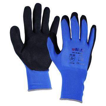 Nylon-Handschuhe mit gesandeter Nitrilbeschichtung