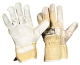 Handschuhe, Rindernarbenleder