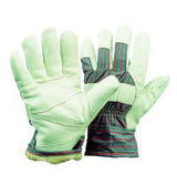 Polsterleder-Handschuhe, Webpelzfutter