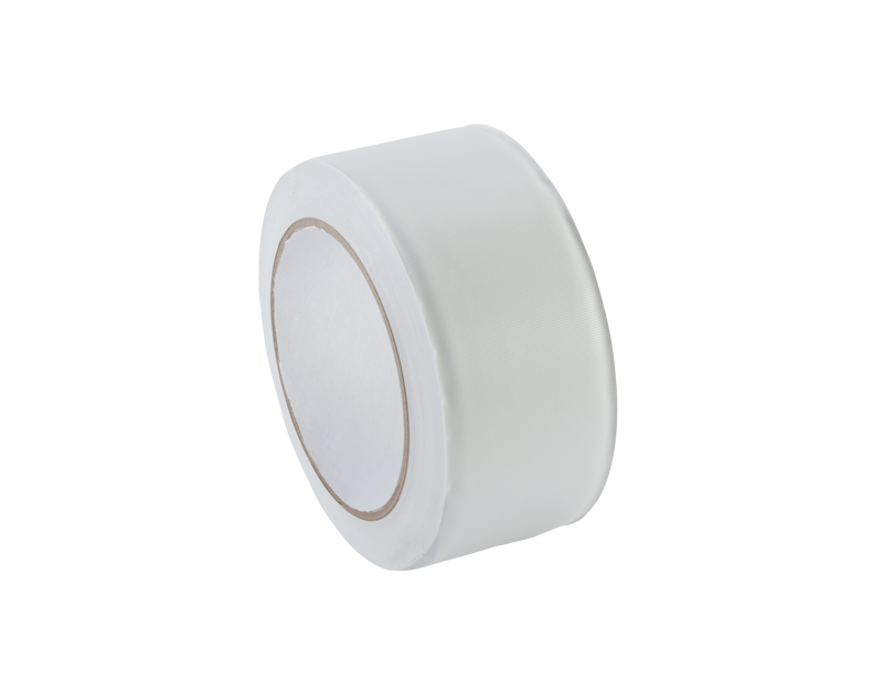 PVC-Klebeband gerillt, weiß - Sorte 550