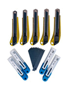 5 Gold Cuttermesser mit 50 Premiumklingen // ab 199€