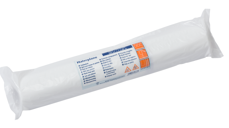 Abdeckfolie, HDPE, 2x50 m, 10 µm