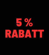 5% Rabatt ab einem Netto-Einkaufswert von € 599,00