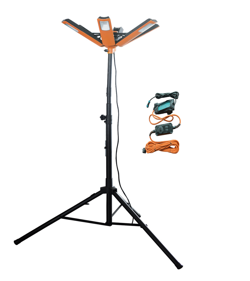 Malersonne mit Stativ, 360°, LED-Leuchte