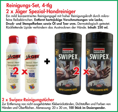 Reinigungs-Set, 4-tlg // ab 399€