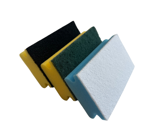 Schleifschwamm mit Griff