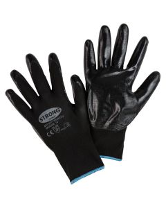 Handschuhe Feinstrick, Polyester/Nitril